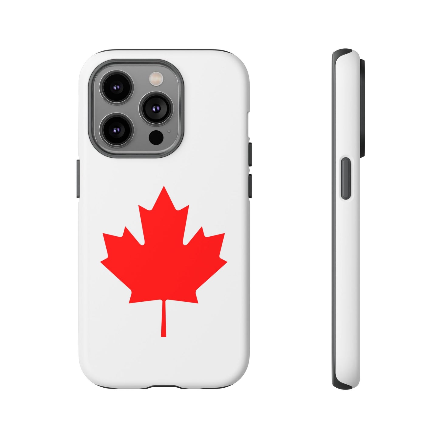 Canadian Maple Leaf iPhone Case (Tough Case model series 14) by TokyoBill