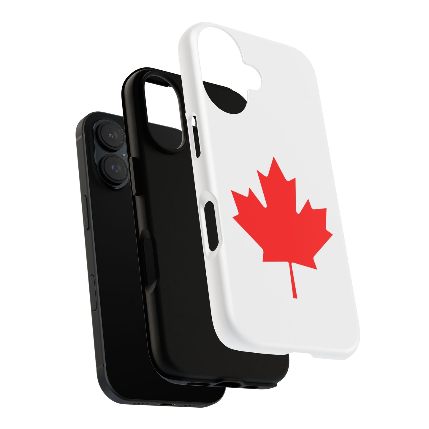 Canadian Maple Leaf iPhone Case (Tough Case model series 16) by TokyoBill