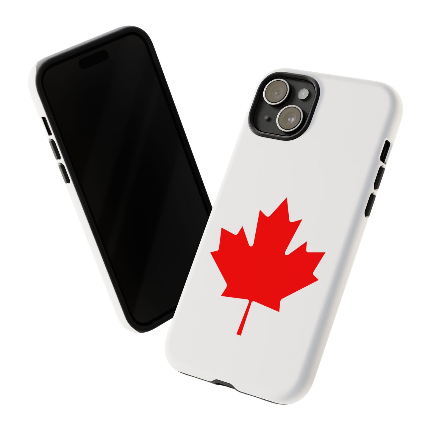 Canadian Maple Leaf iPhone Case (Tough Case model series 15) by TokyoBill