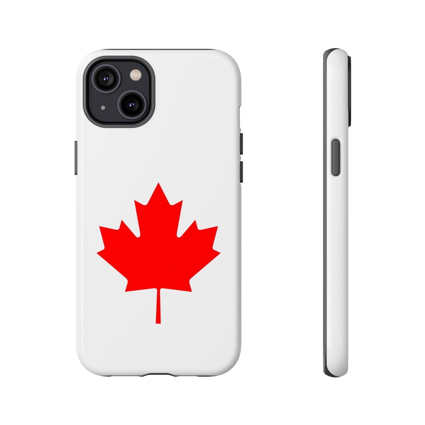 Canadian Maple Leaf iPhone Case (Tough Case model series 14) by TokyoBill