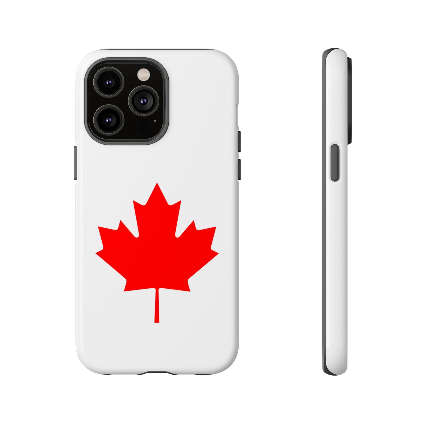 Canadian Maple Leaf iPhone Case (Tough Case model series 14) by TokyoBill