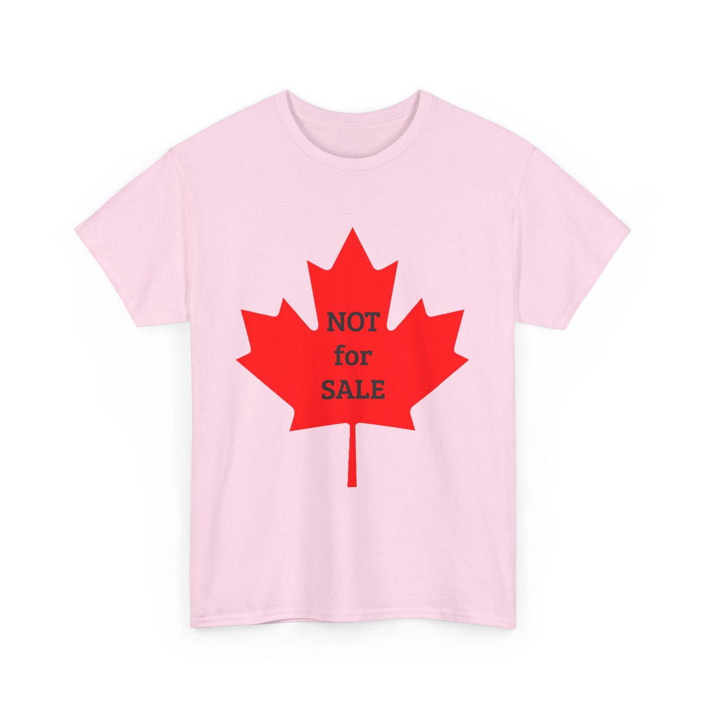 Canada: "NOT for SALE" -- Heavy Cotton Tee by TokyoBill