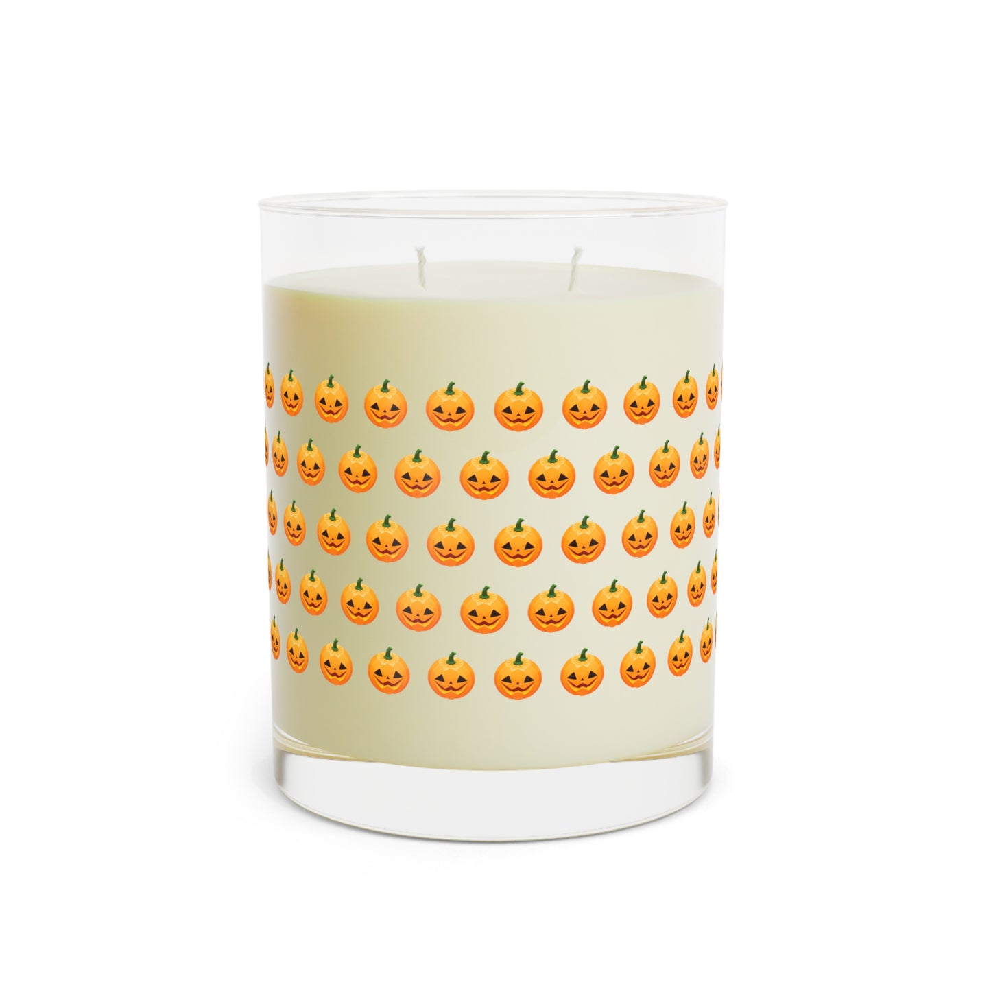 Multi-Jack O'Lantern Halloween Pumpkin Spice Scented Candle, by TokyoBill