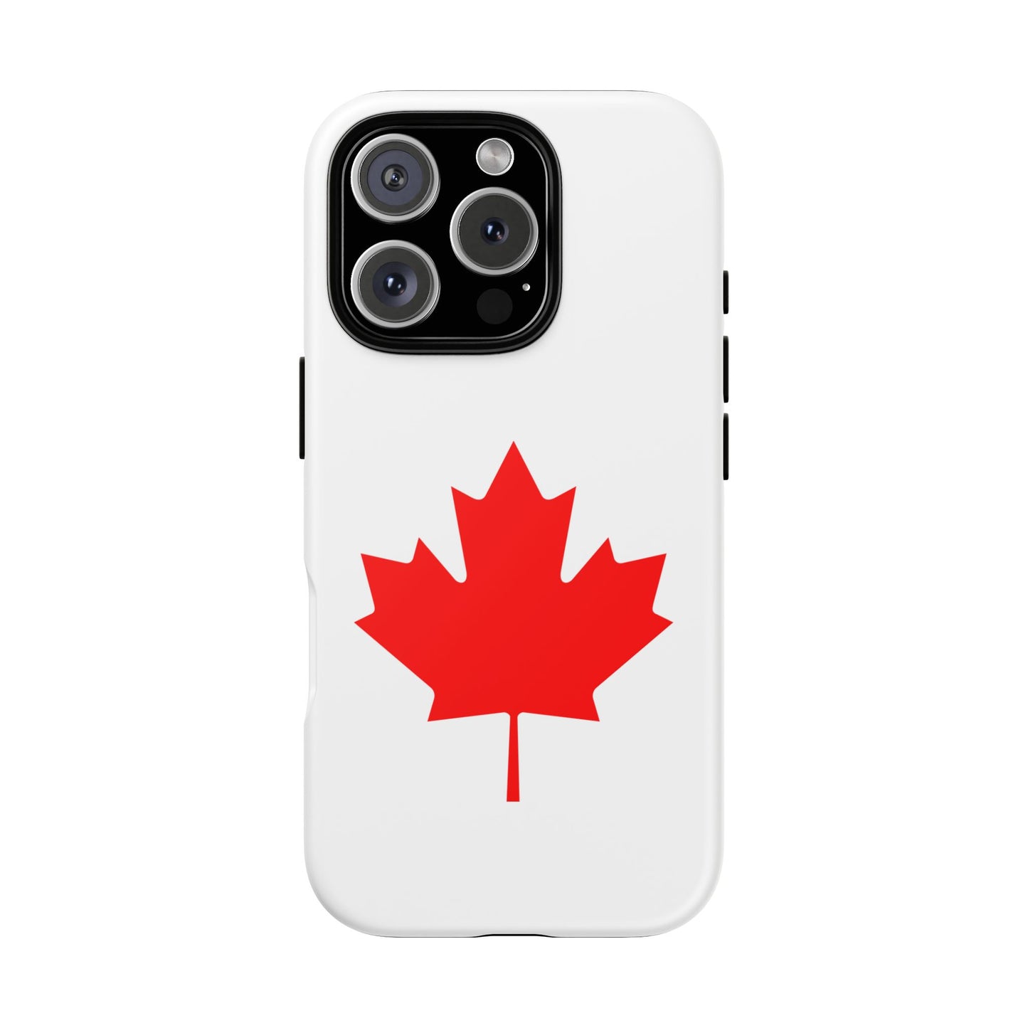 Canadian Maple Leaf iPhone Case (Tough Case model series 16) by TokyoBill