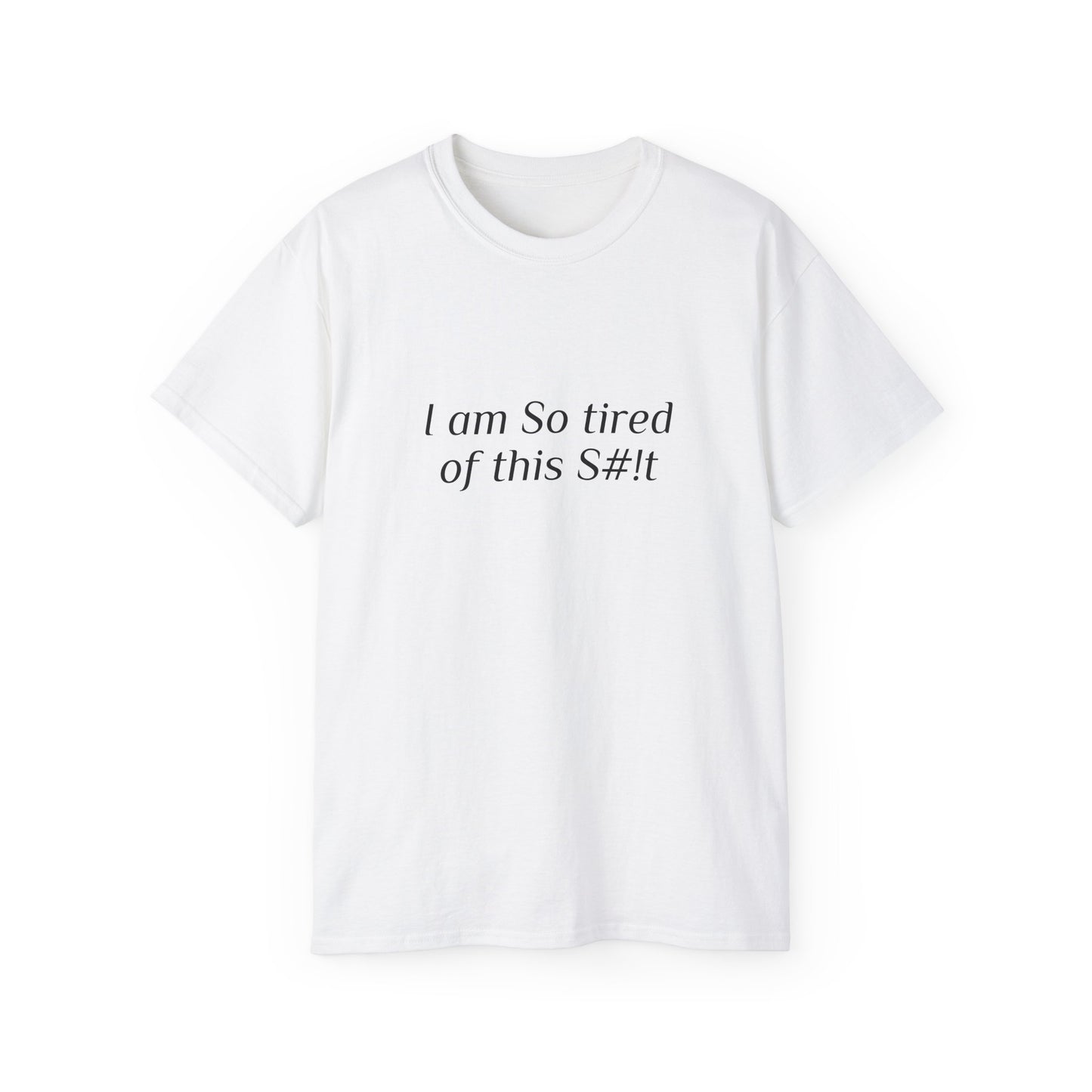 Funny Quote Unisex Tee, Sarcastic Gift Top, Humorous Cotton TShirt by TokyoBill