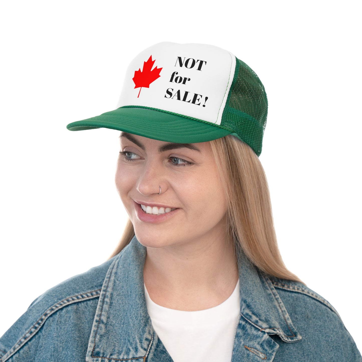 Canada: Not for Sale! --Original Trucker Cap by TokyoBill