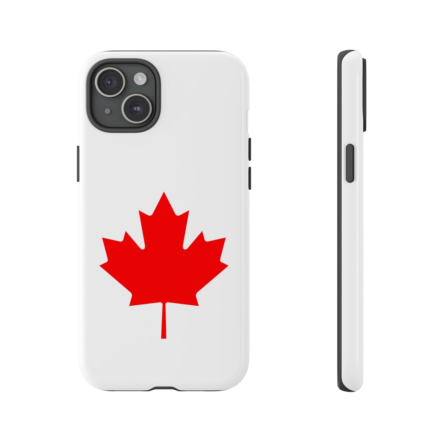 Canadian Maple Leaf iPhone Case (Tough Case model series 15) by TokyoBill