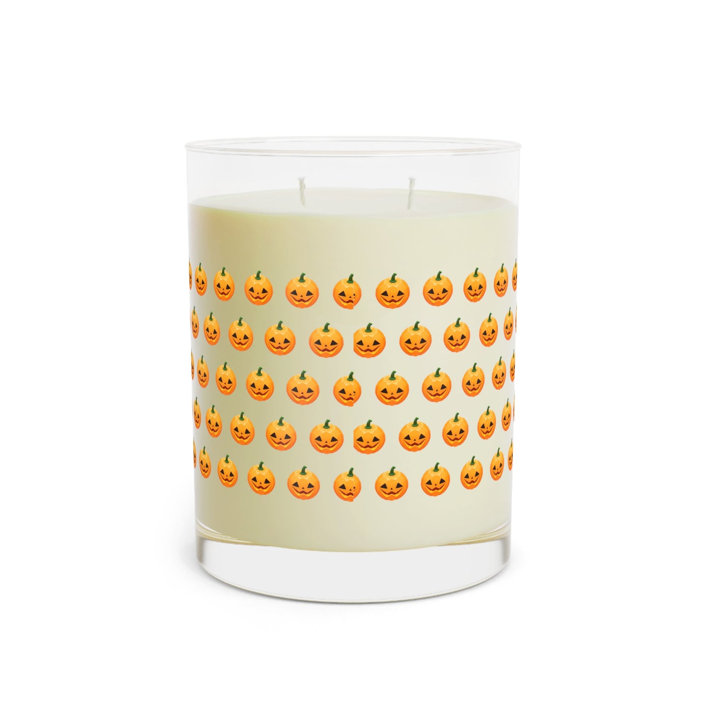 Multi-Jack O'Lantern Halloween Pumpkin Spice Scented Candle, by TokyoBill