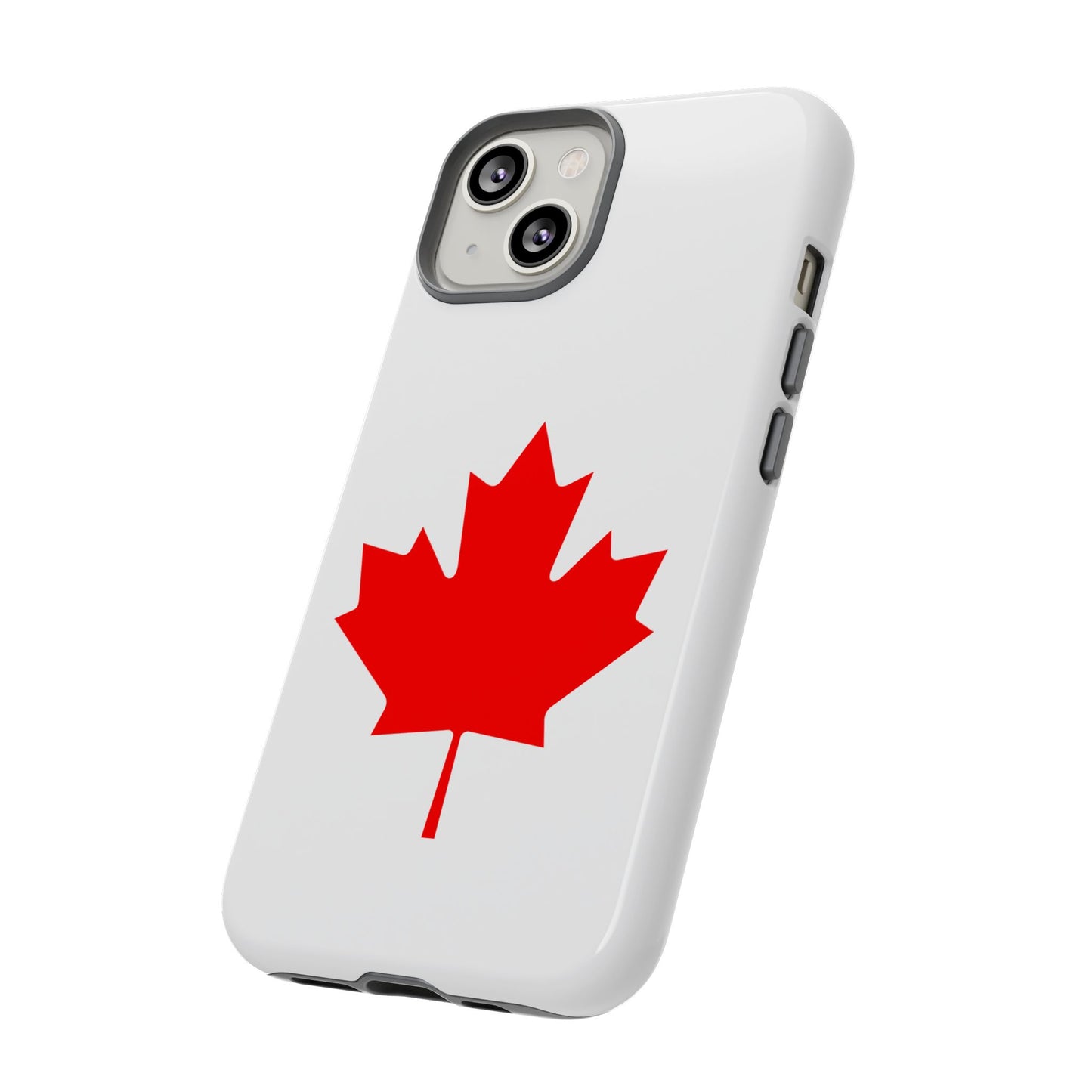 Canadian Maple Leaf iPhone Case (Tough Case model series 14) by TokyoBill