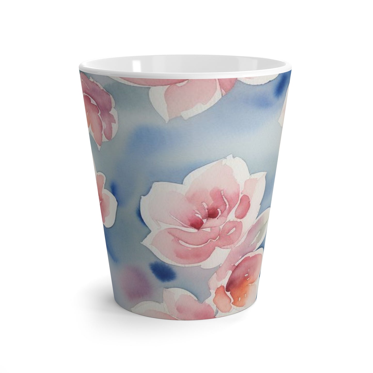 Elegant Floral Latte Mug - Ideal for Tea Lovers, by TokyoBill