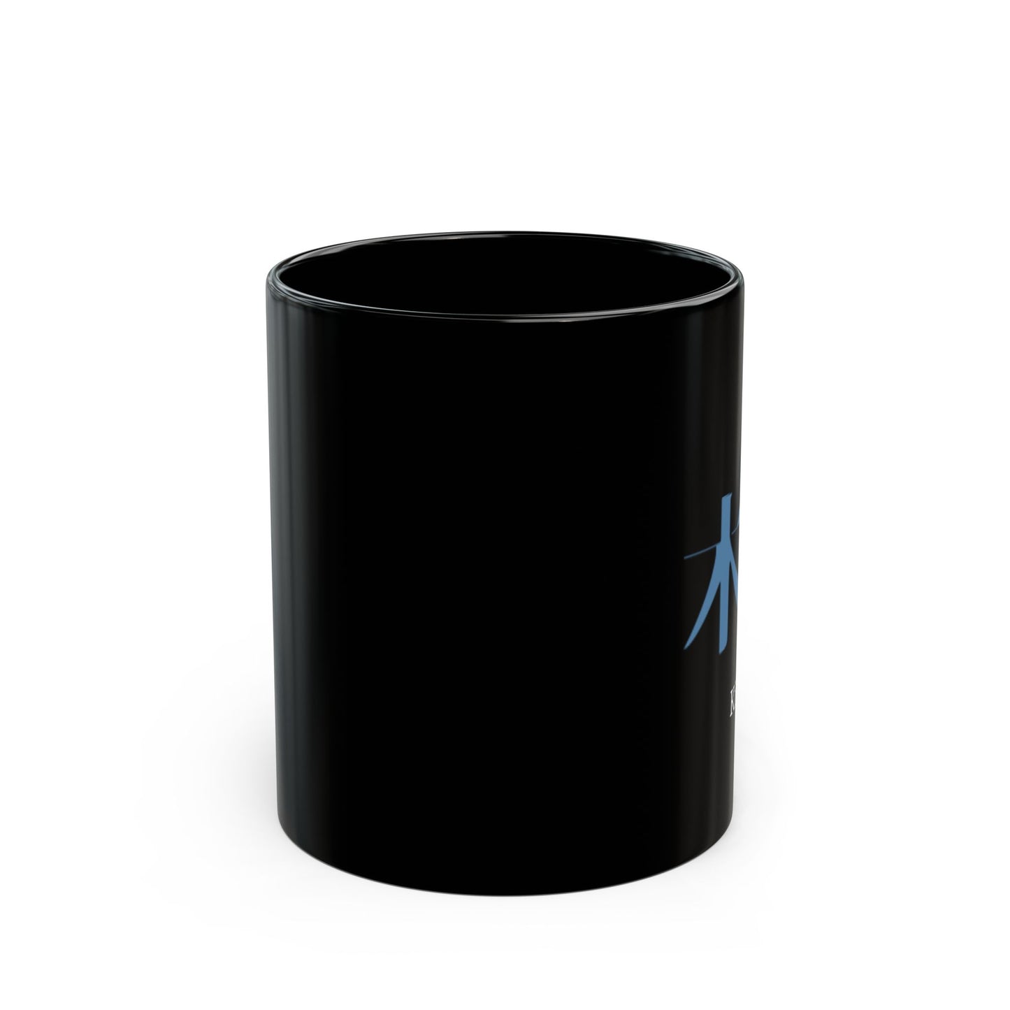 Japanese name 'Kimura' black coffee mug, by TokyoBill