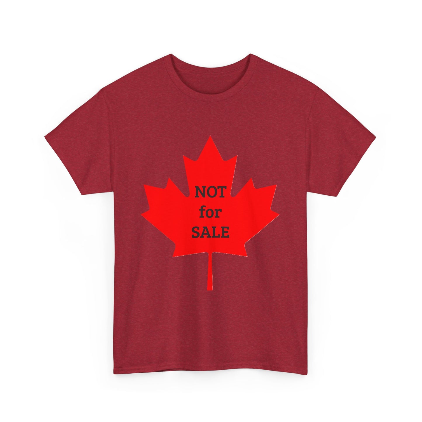 Canada: "NOT for SALE" -- Heavy Cotton Tee by TokyoBill