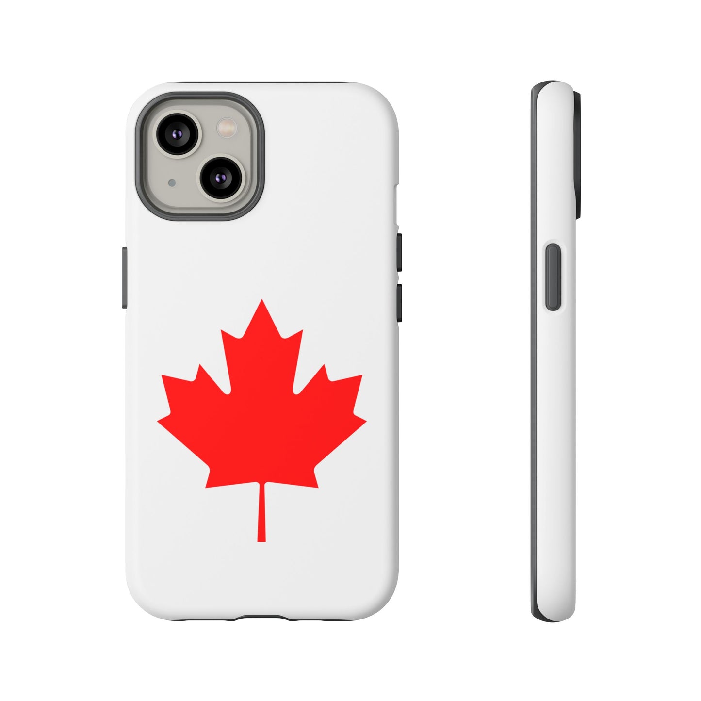 Canadian Maple Leaf iPhone Case (Tough Case model series 14) by TokyoBill