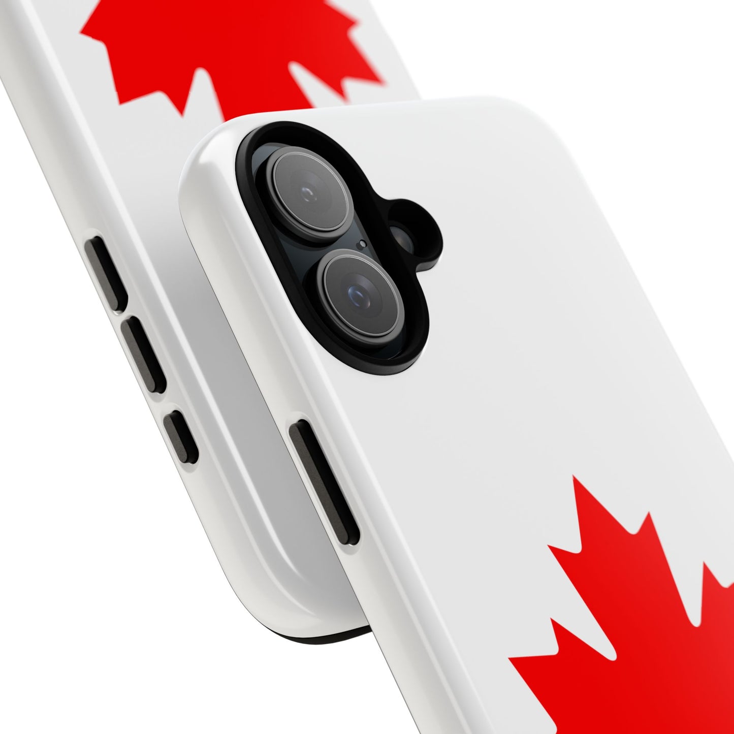 Canadian Maple Leaf iPhone Case (Tough Case model series 16) by TokyoBill