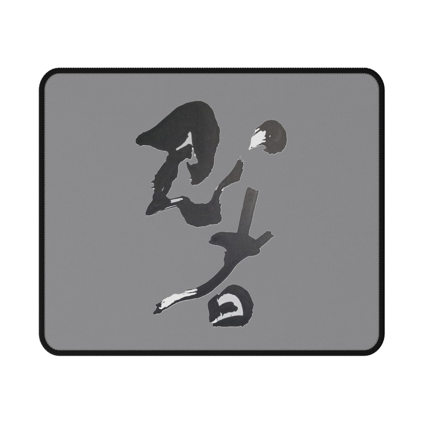 Anti-Slip Desktop Gaming Mouse Pad, Ninja Kanji Design, byTokyoBill