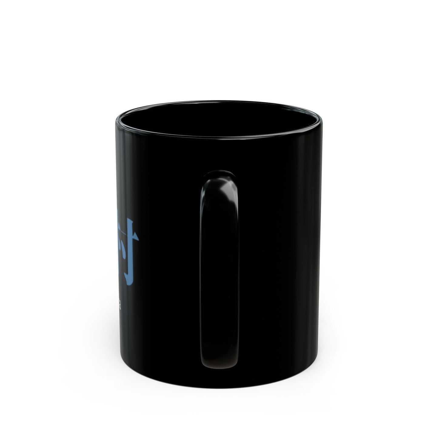 Japanese name 'Kimura' black coffee mug, by TokyoBill