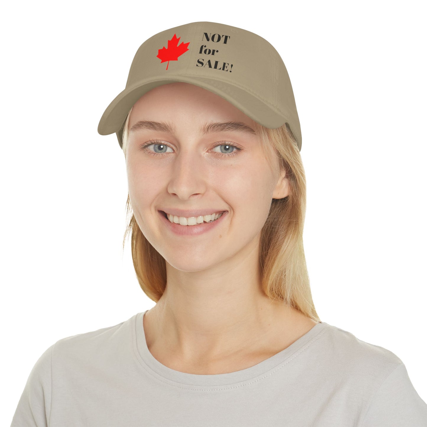 Canada: NOT for SALE! -- Original Low Baseball Cap by TokyoBill