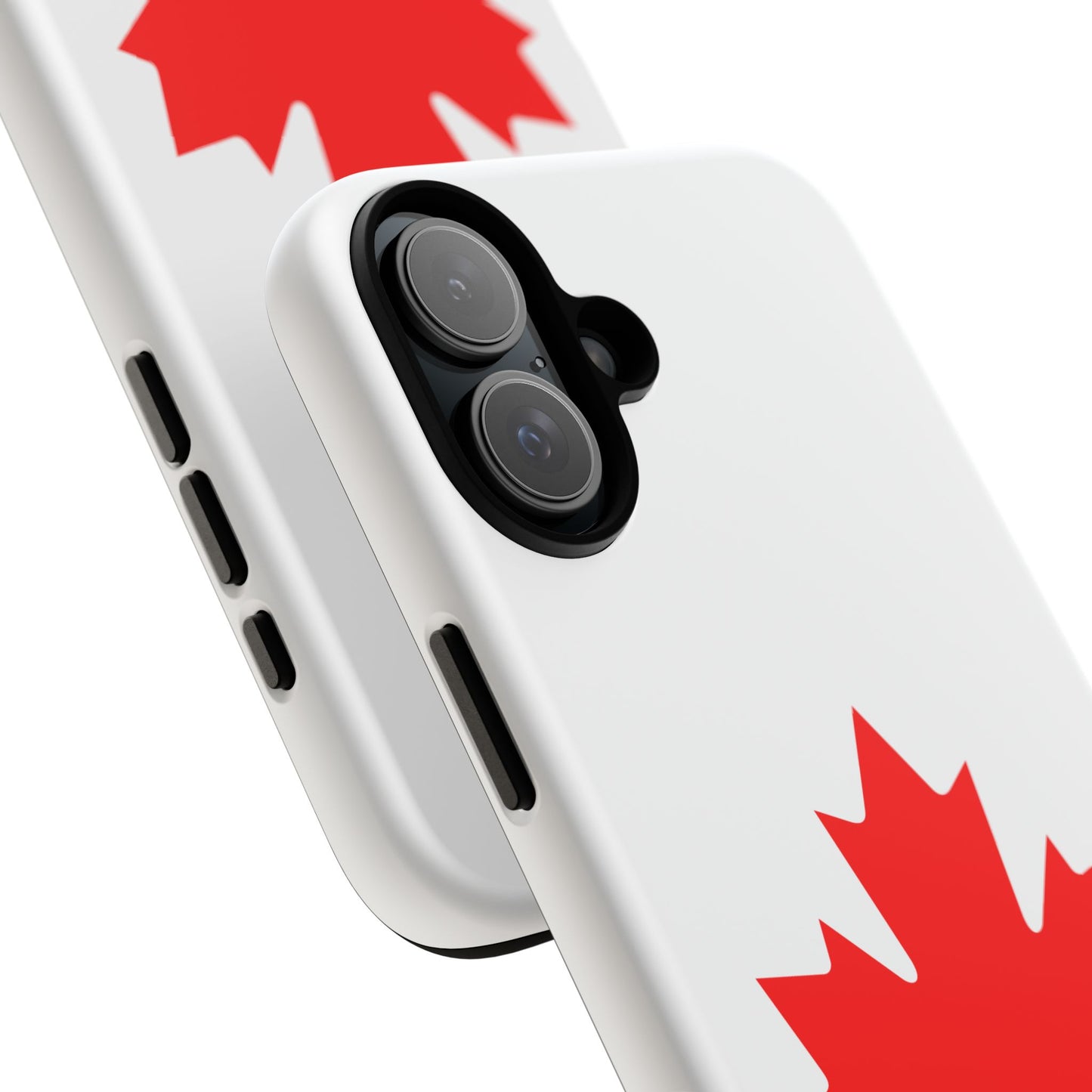 Canadian Maple Leaf iPhone Case (Tough Case model series 16) by TokyoBill