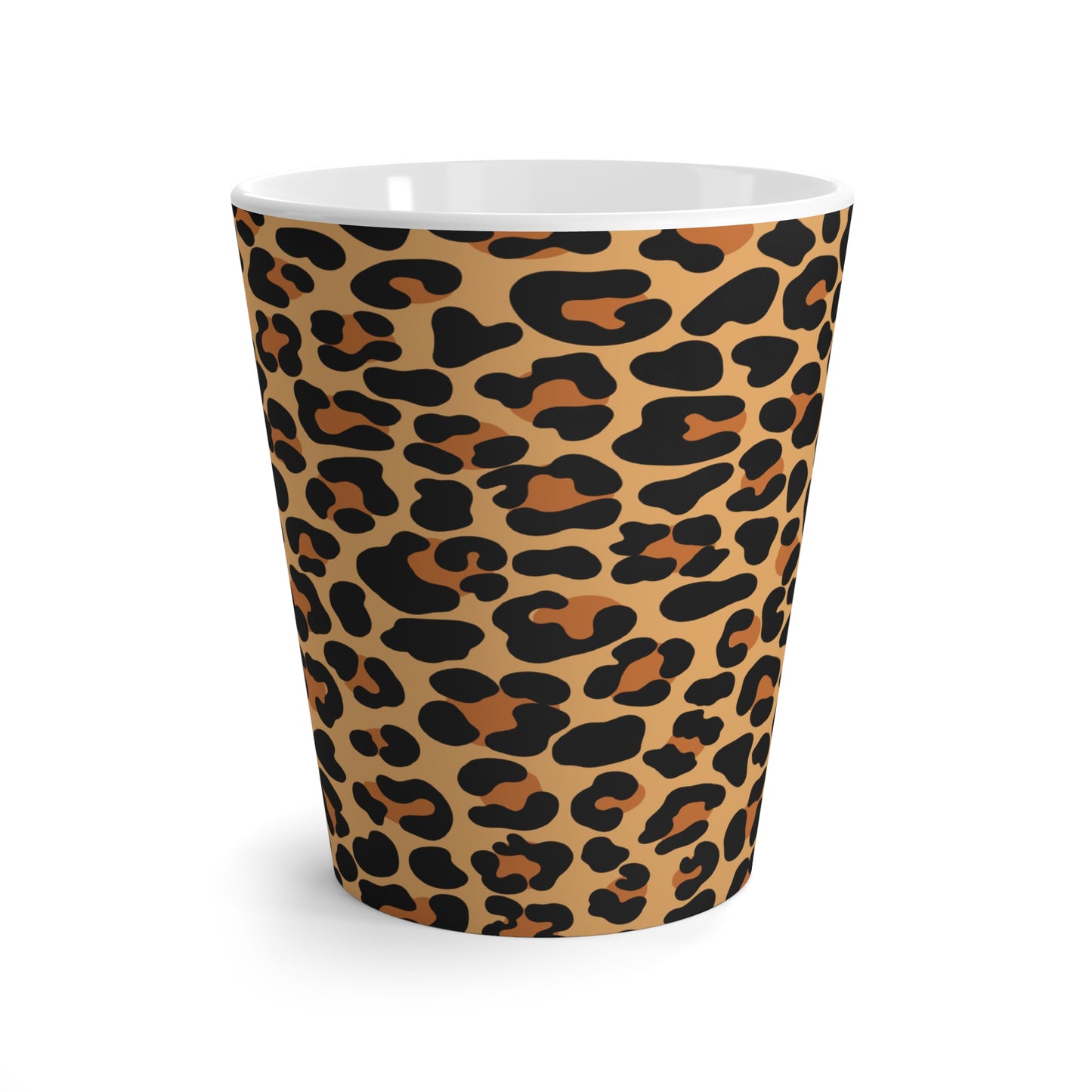 Leopard Print Latte Mug - Ideal for Coffee/Tea Lovers, by TokyoBill