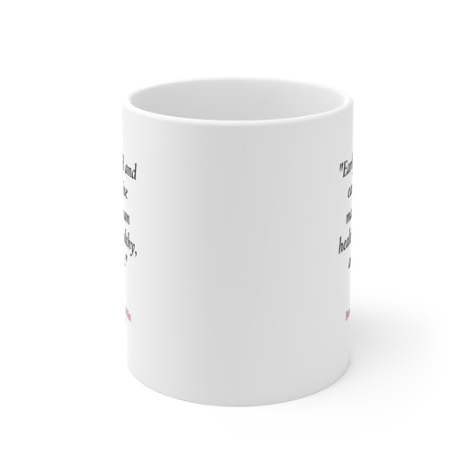 Benjamin Franklin Quote Mug | Founding Father Gift | 11oz Ceramic Mug