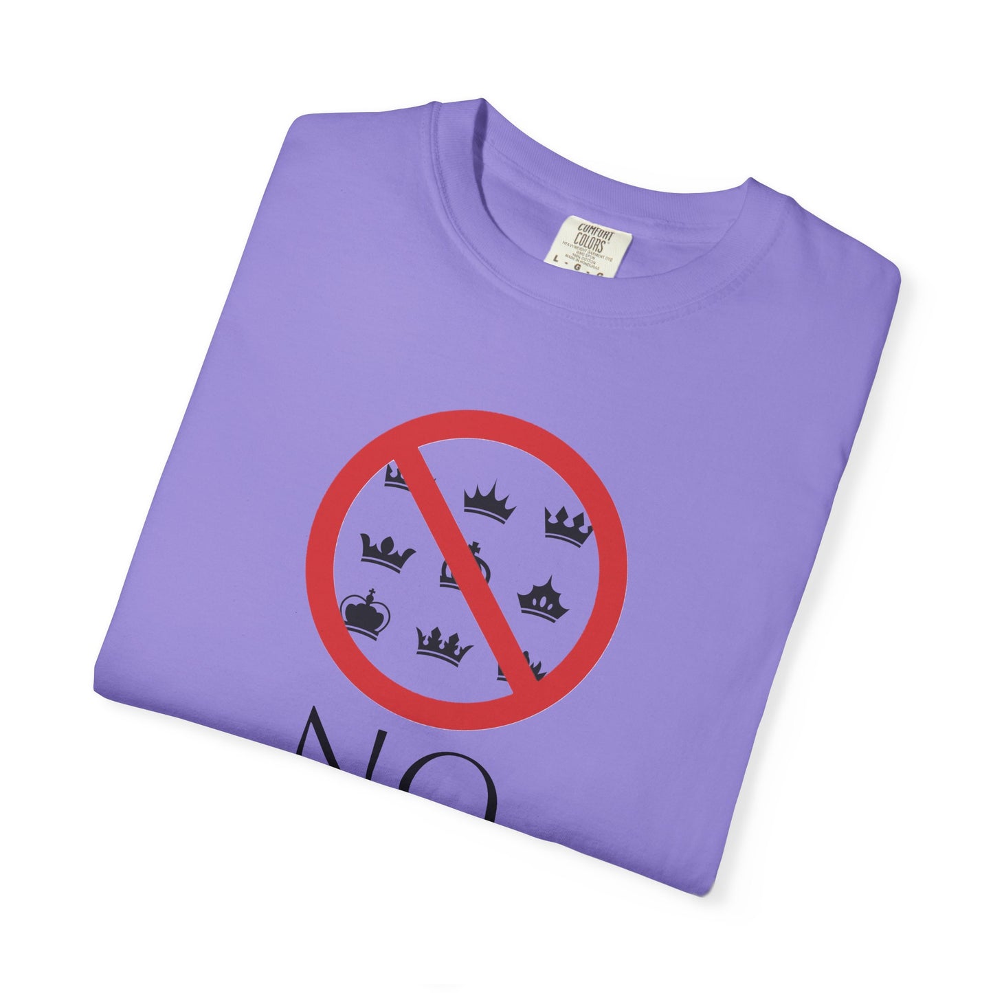 No Kings T-Shirt | Anti-Tyranny Democracy Tee | Political Protest Gift | Unisex