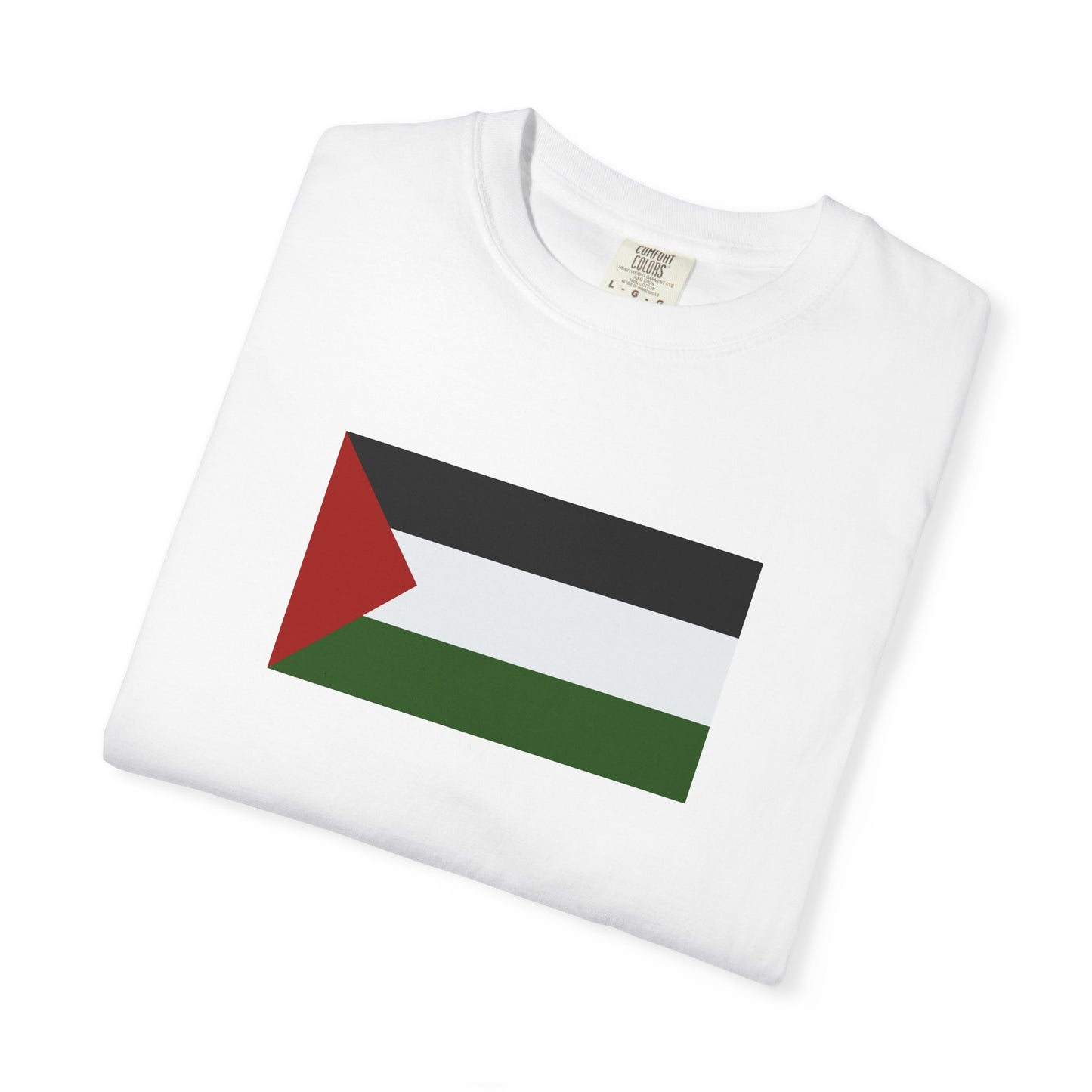 Palestinian Flag, Unisex Garment-Dyed T-shirt, Palestine Freedom Tee by TokyoBill