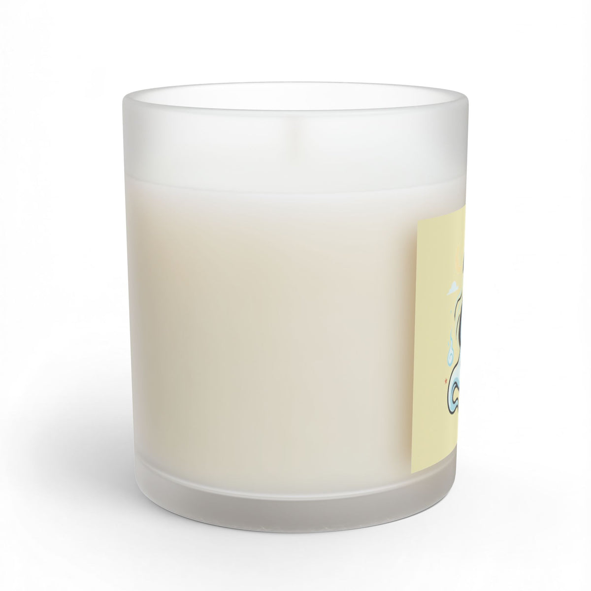 Spooky Japan ghost, Halloween soy wax candle, long burn 55-70 hours, 11oz reusable glass jar,  by TokyoBill