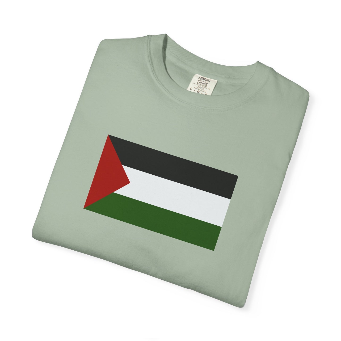 Palestinian Flag, Unisex Garment-Dyed T-shirt, Palestine Freedom Tee by TokyoBill