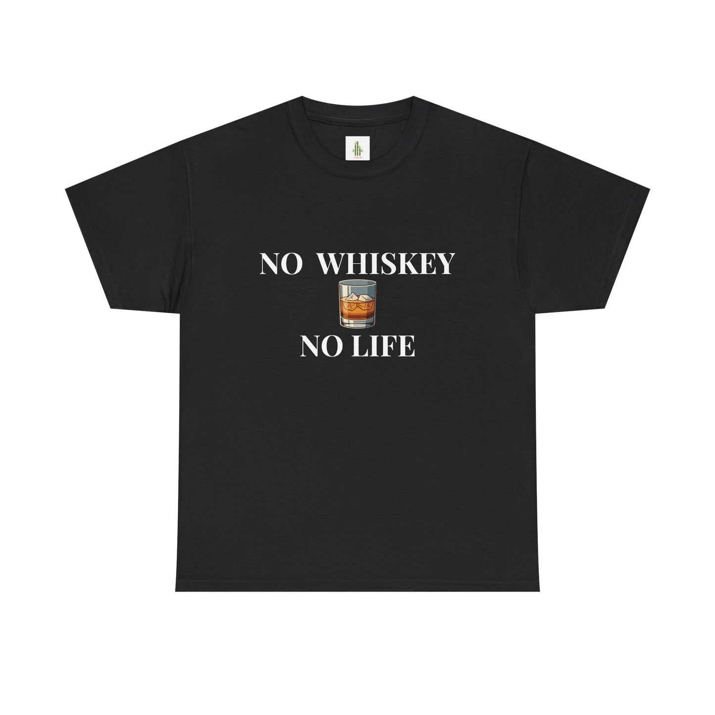 No Whiskey No Life drinking tee | Funny whiskey drink shirt