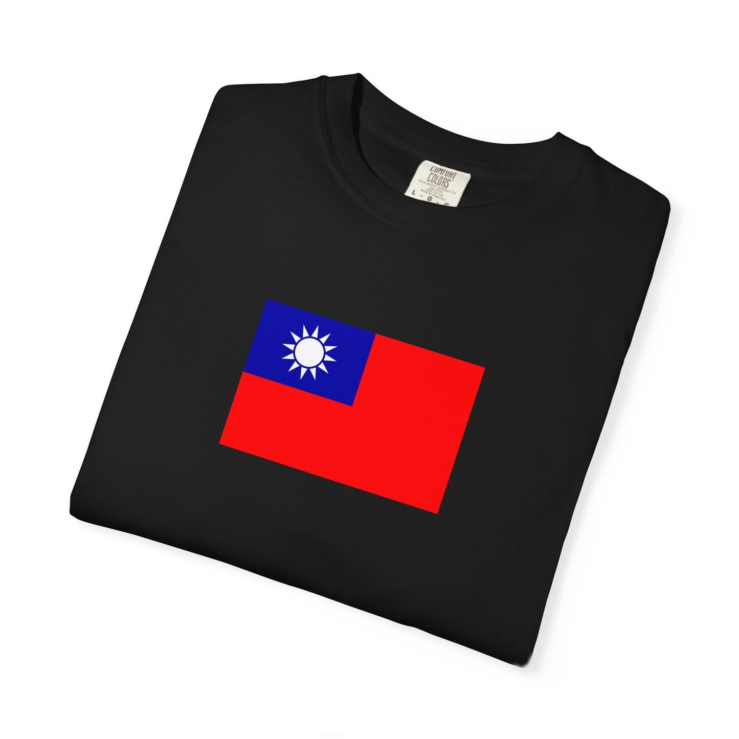 Taiwanese Flag, Unisex Garment-Dyed T-shirt, Taiwan Freedom Tee by TokyoBill