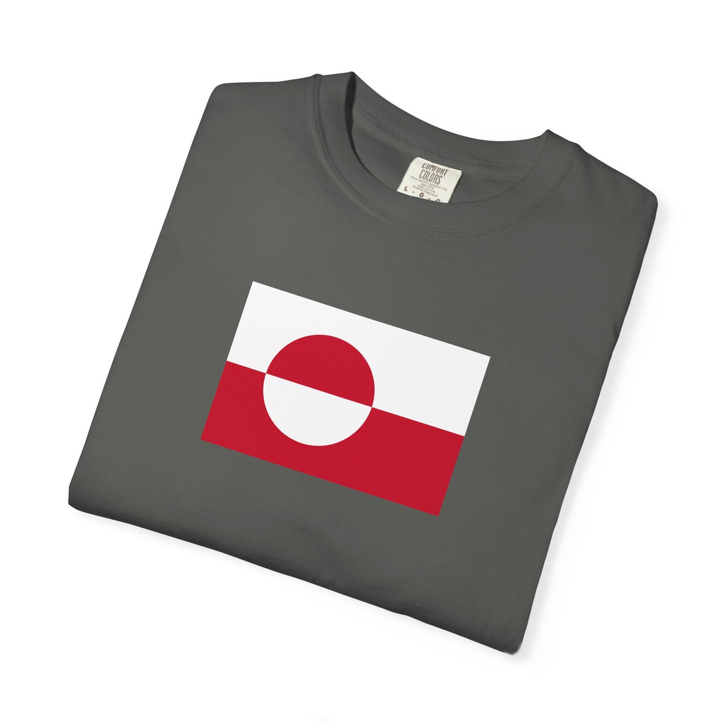 Greenland Flag, Unisex Garment-Dyed T-shirt, Freedom Tee by TokyoBill