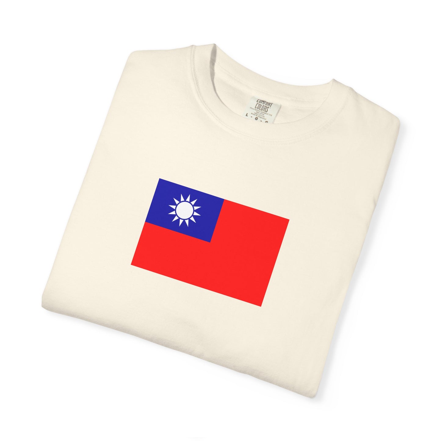 Taiwanese Flag, Unisex Garment-Dyed T-shirt, Taiwan Freedom Tee by TokyoBill
