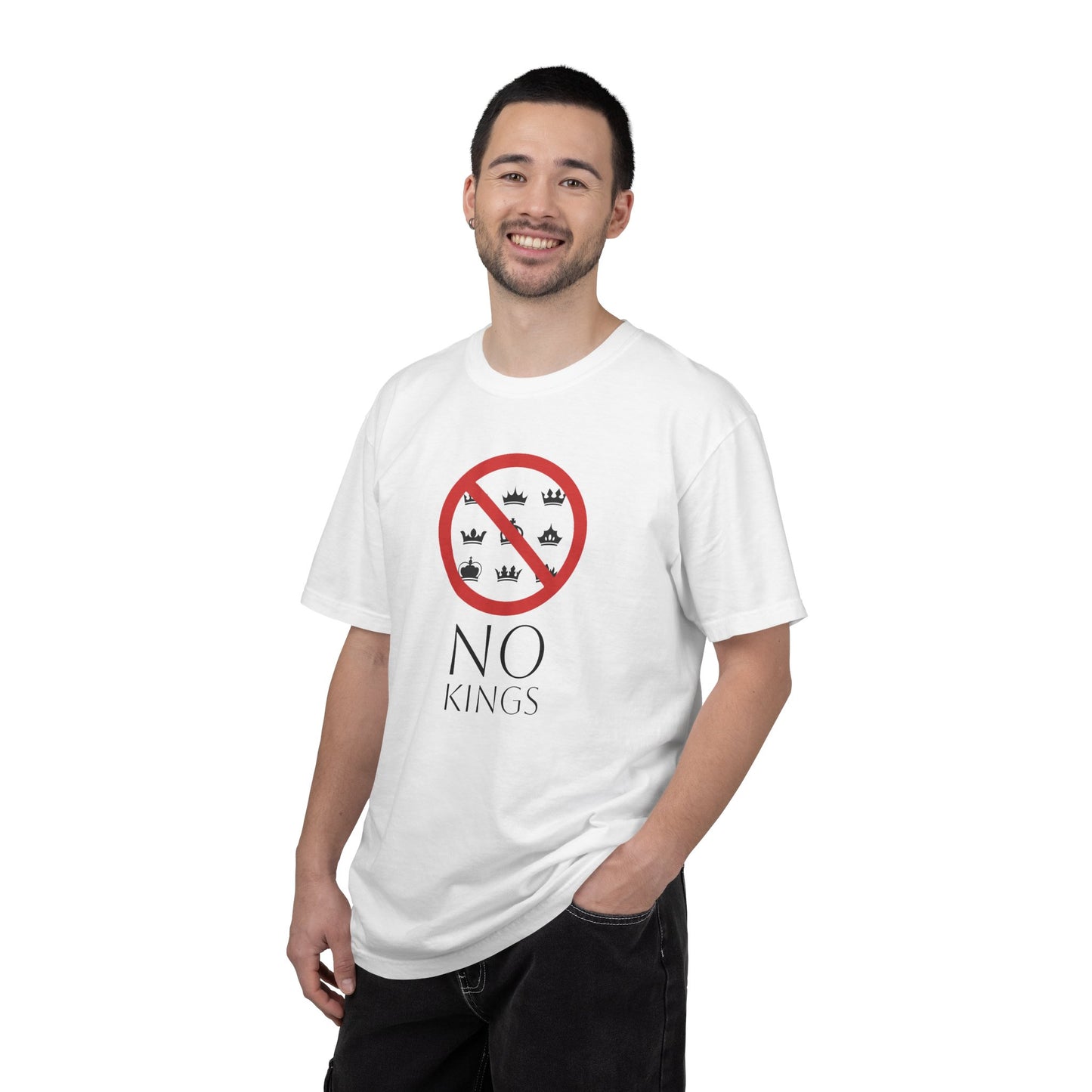 No Kings T-Shirt | Anti-Tyranny Democracy Tee | Political Protest Gift | Unisex