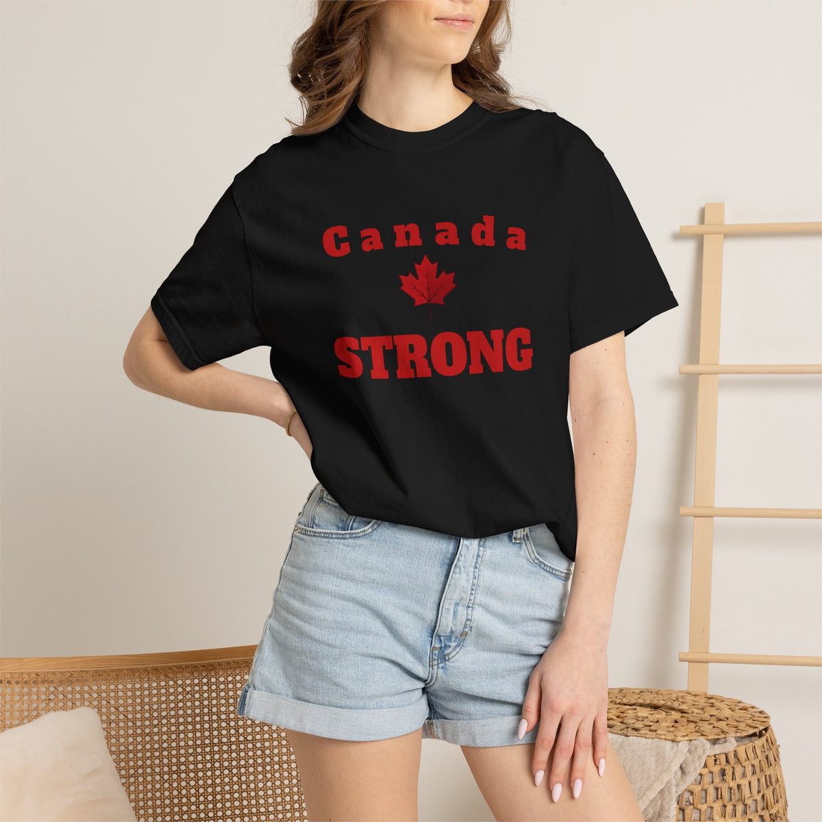 Canada STRONG, Unisex Garment-Dyed T-shirt, Freedom Tee by TokyoBill