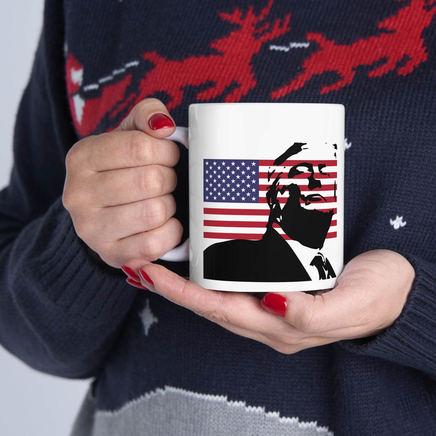 Donald Trump Patriotic Coffee Mug