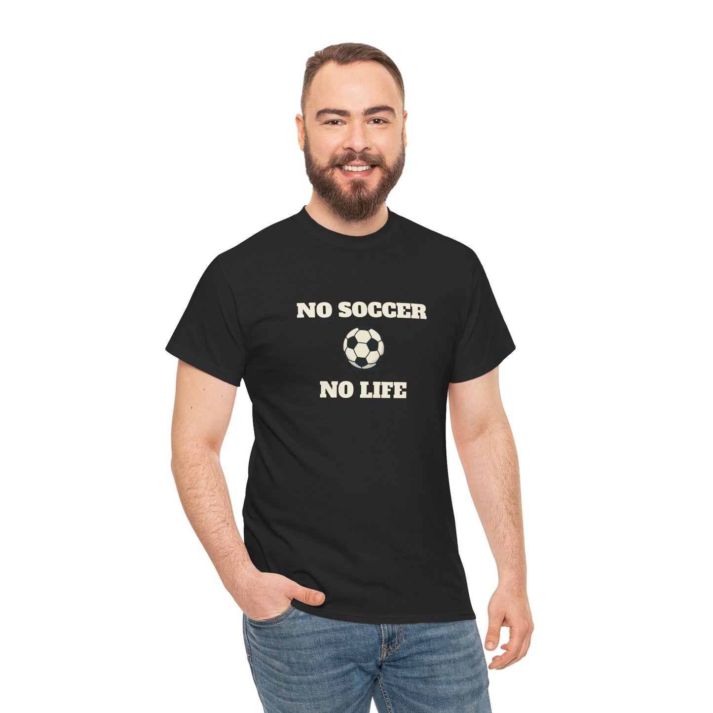 No Soccer No Life tee | Funny sports T-shirt