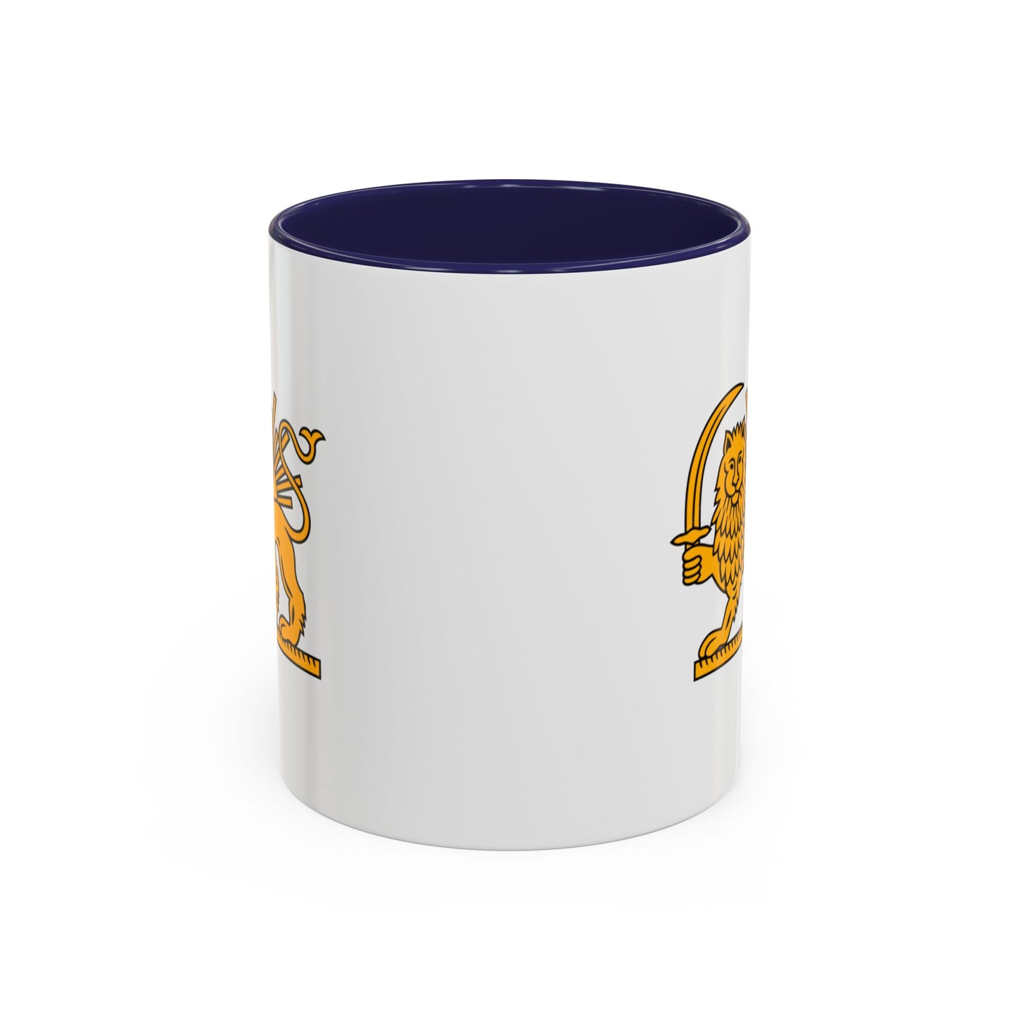 Persian Lion and Sun Mug | Accent Coffee Mug by TokyoBill