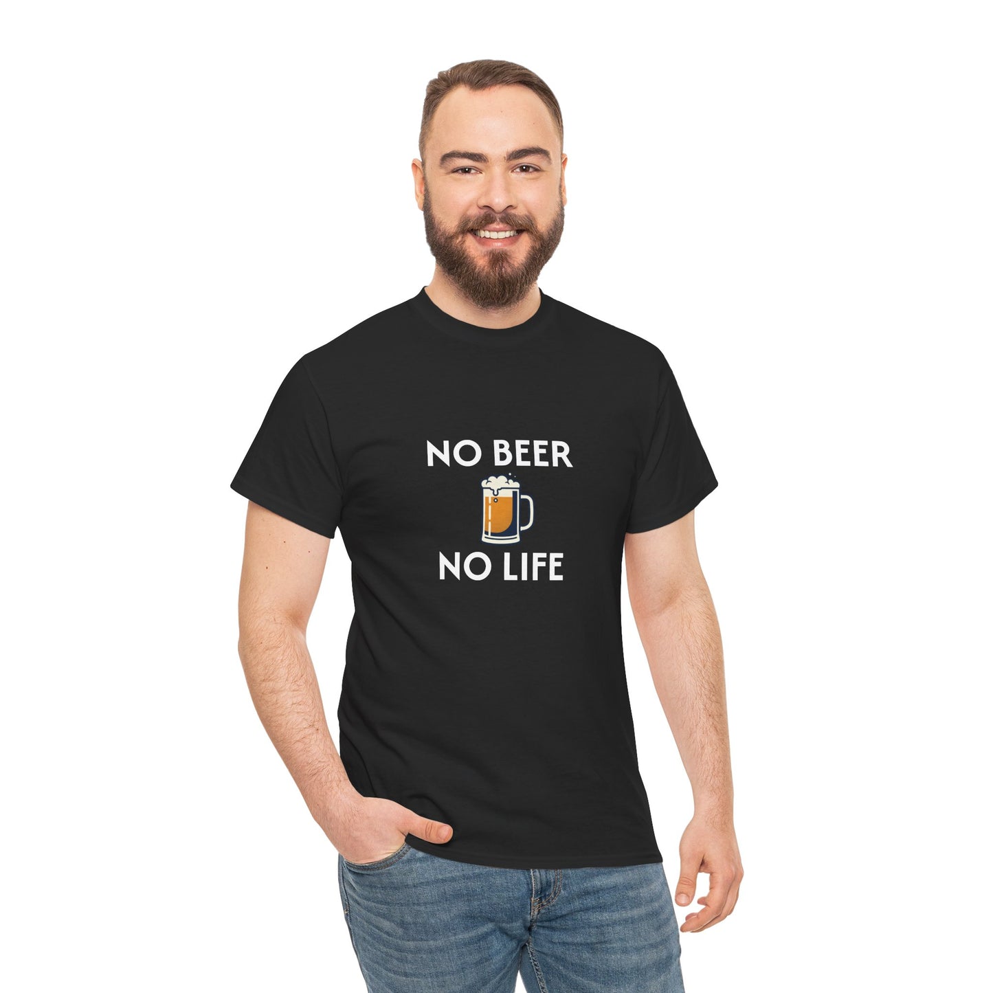 No Beer No Life beer tee | Funny beer shirt