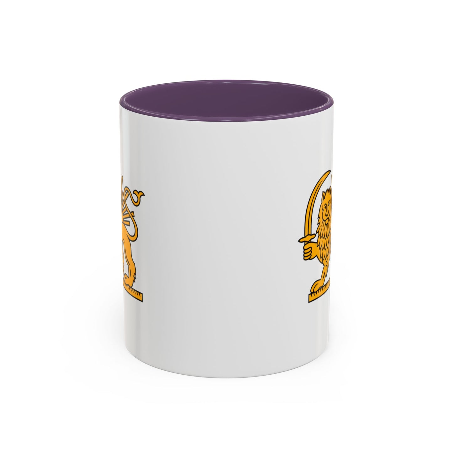 Persian Lion and Sun Mug | Accent Coffee Mug by TokyoBill