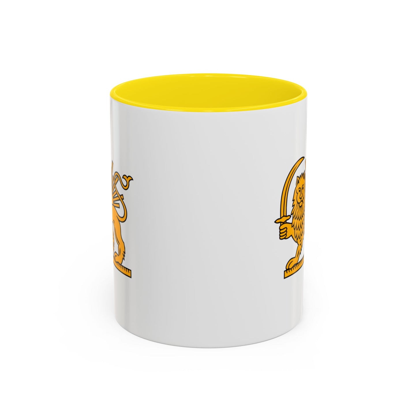 Persian Lion and Sun Mug | Accent Coffee Mug by TokyoBill