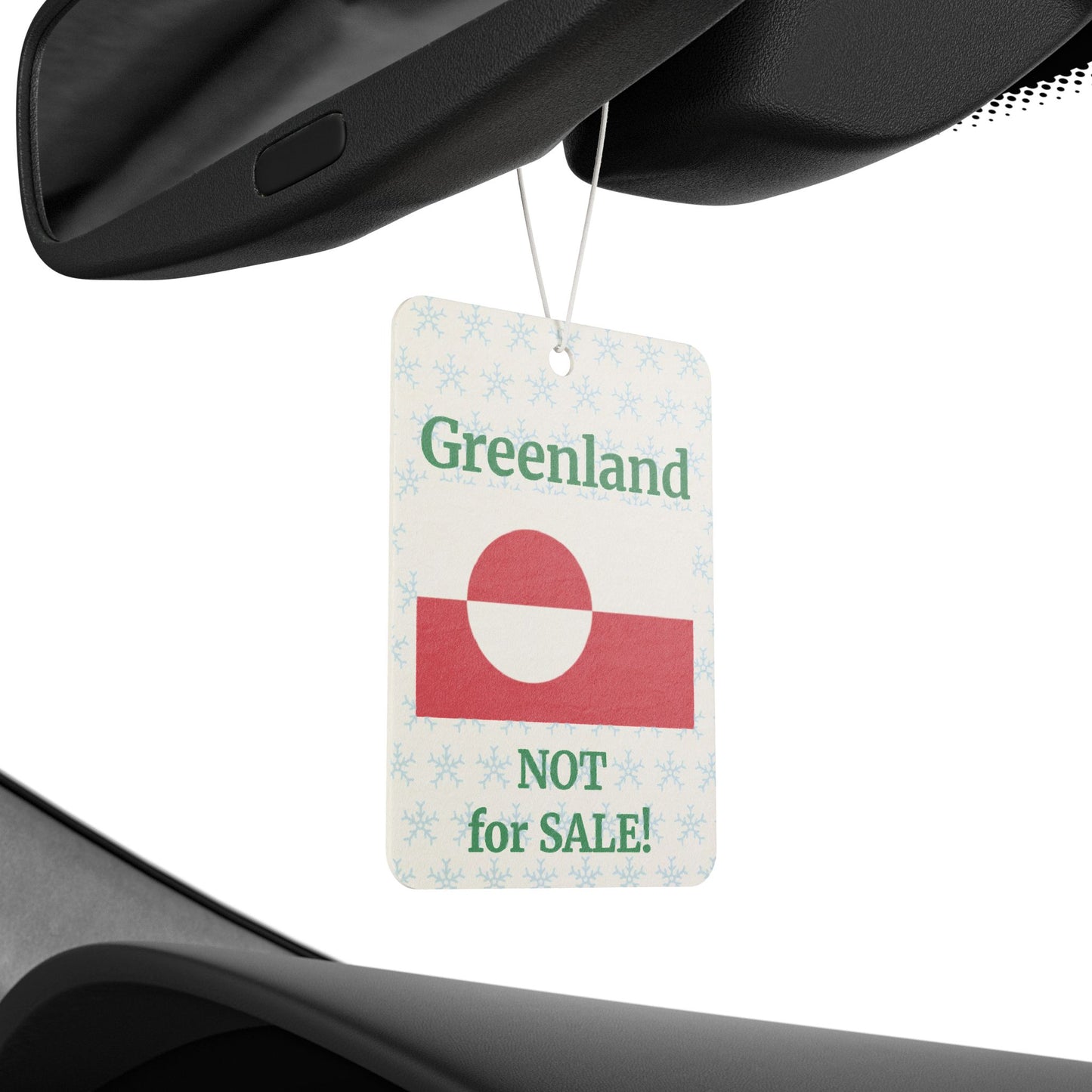Greenland: NOT for SALE! Original Car Air Freshener, by TokyoBill