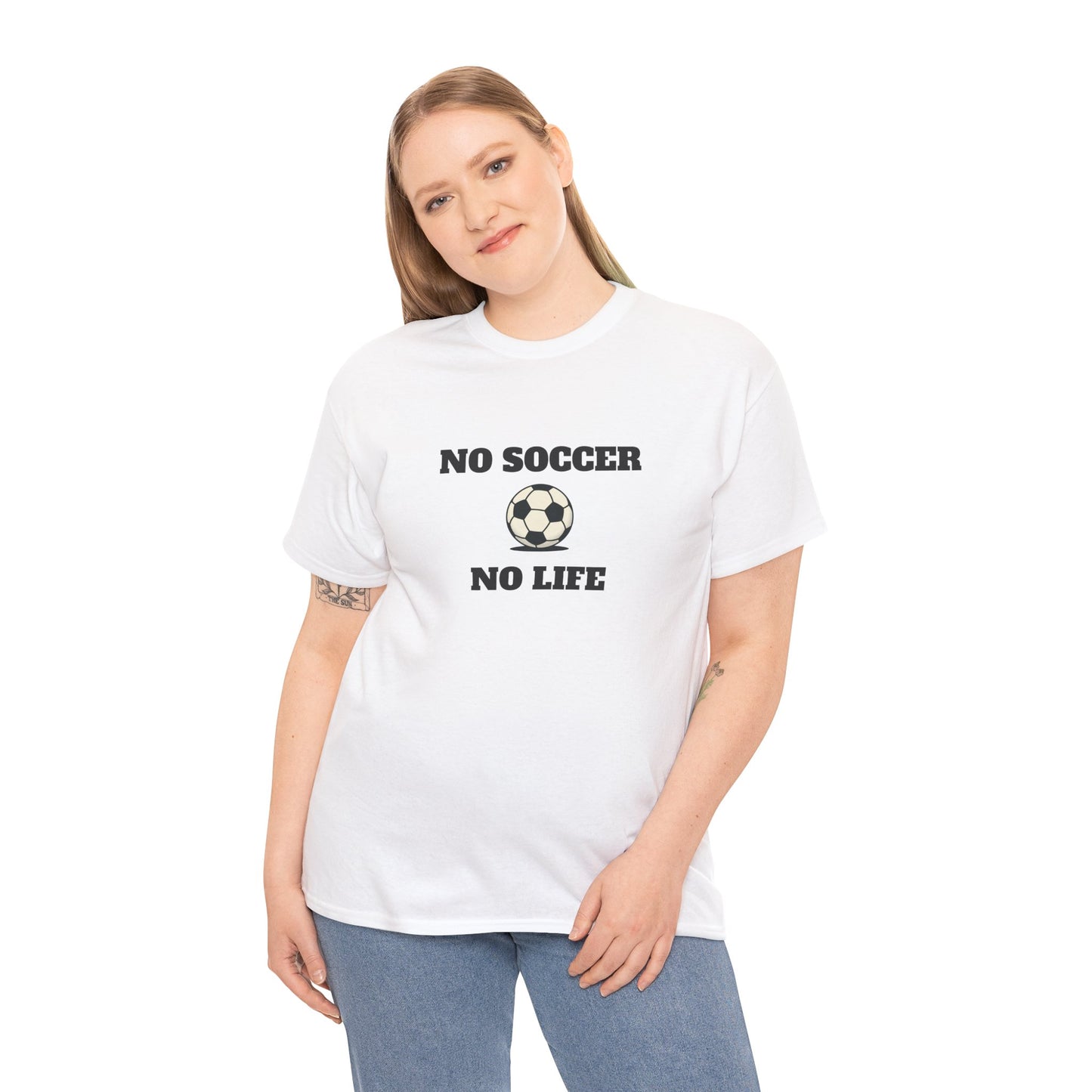 No Soccer No Life tee | Funny sports T-shirt