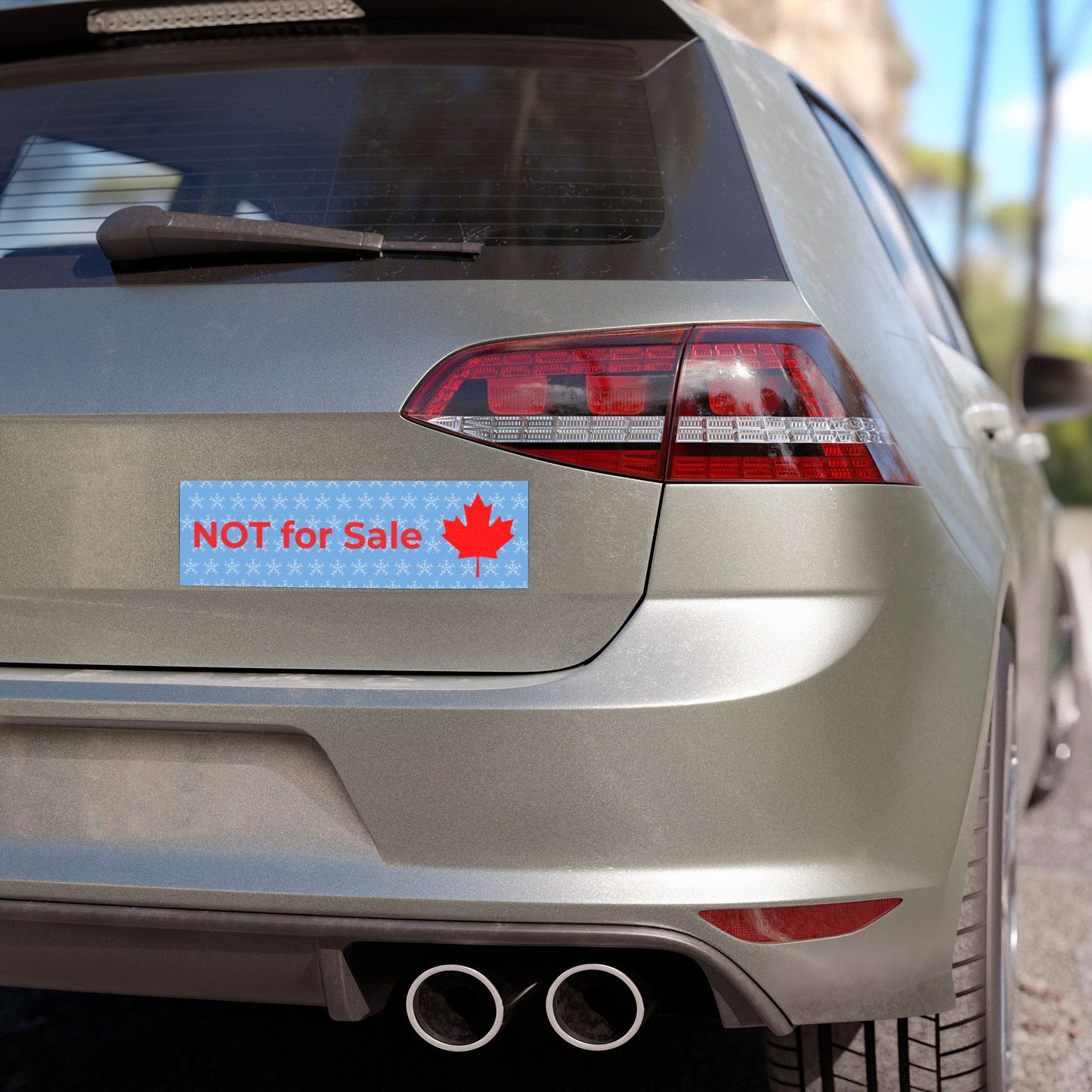 Canada is not a country for sale -- original Car Magnet by TokyoBill