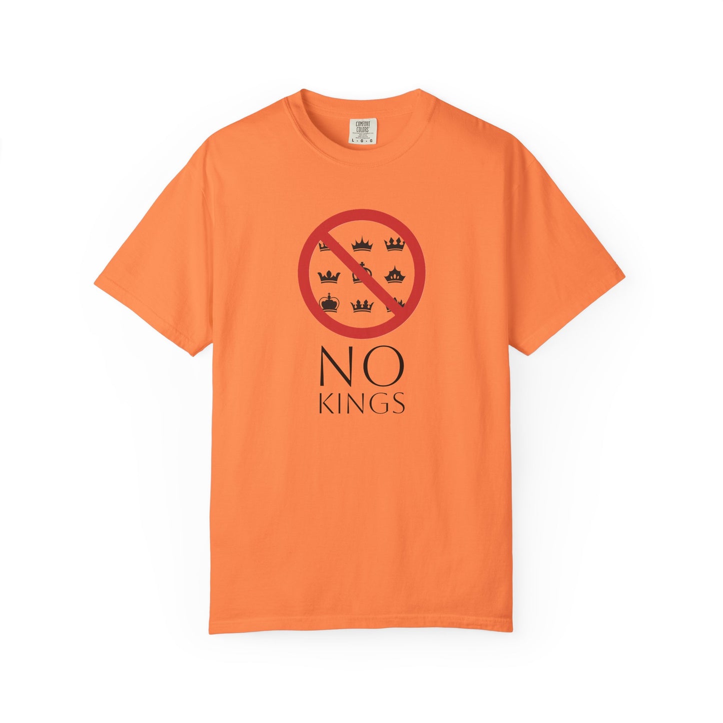 No Kings T-Shirt | Anti-Tyranny Democracy Tee | Political Protest Gift | Unisex