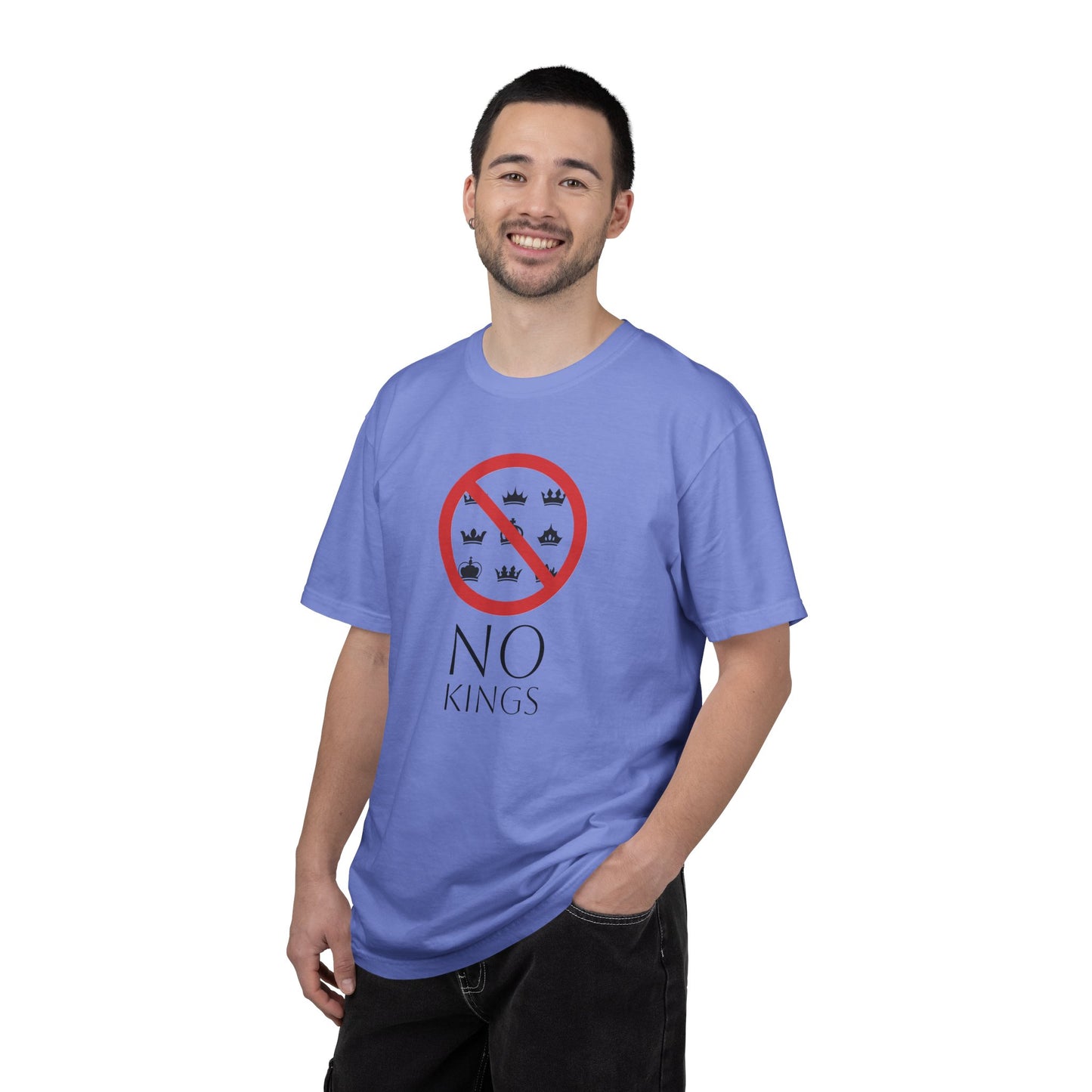 No Kings T-Shirt | Anti-Tyranny Democracy Tee | Political Protest Gift | Unisex