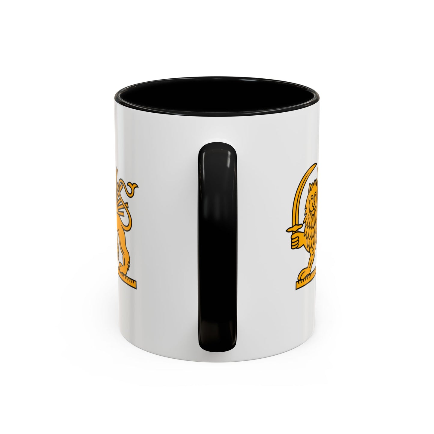 Persian Lion and Sun Mug | Accent Coffee Mug by TokyoBill