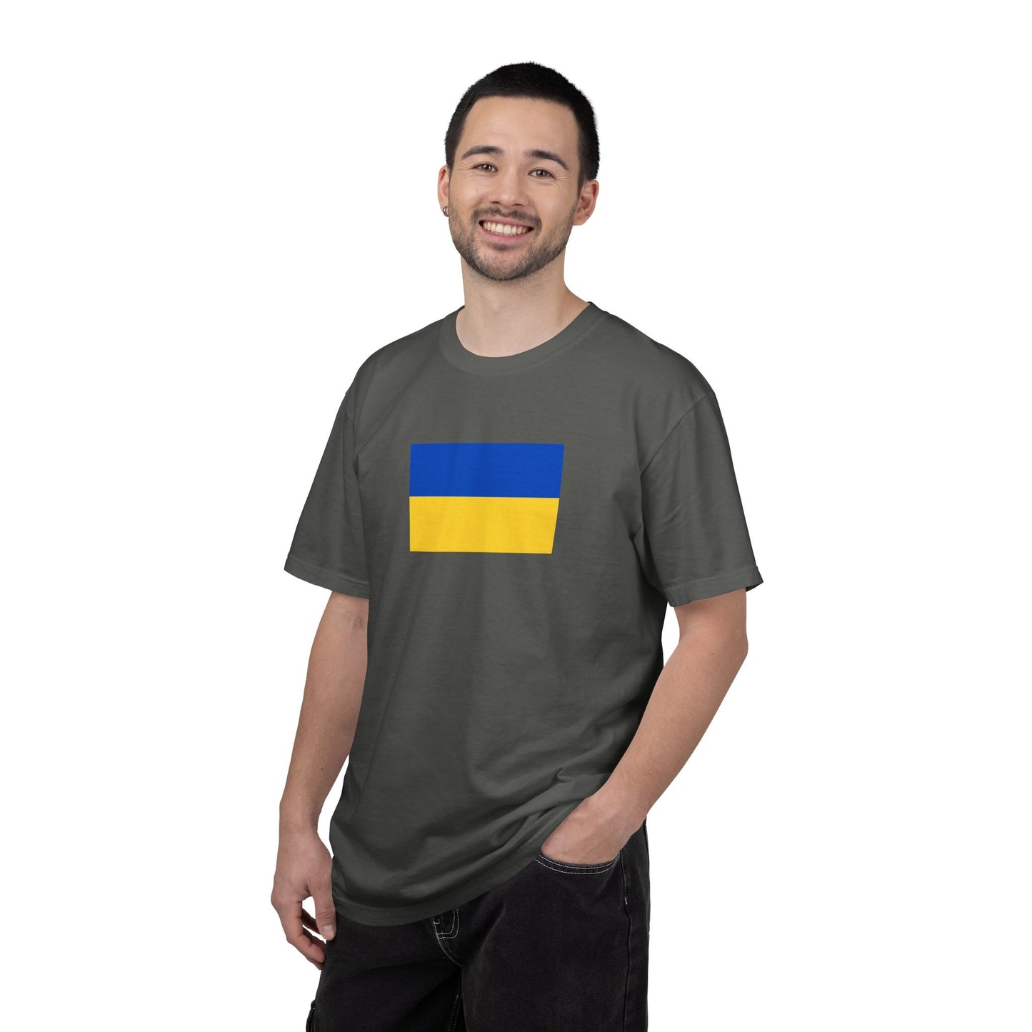 Ukraine Flag, Unisex Garment-Dyed T-shirt, Freedom Tee by TokyoBill