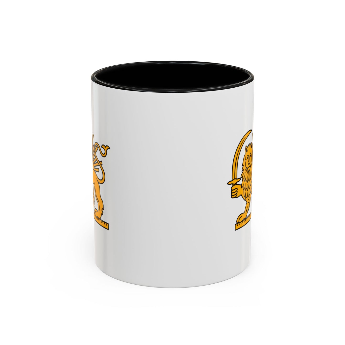 Persian Lion and Sun Mug | Accent Coffee Mug by TokyoBill