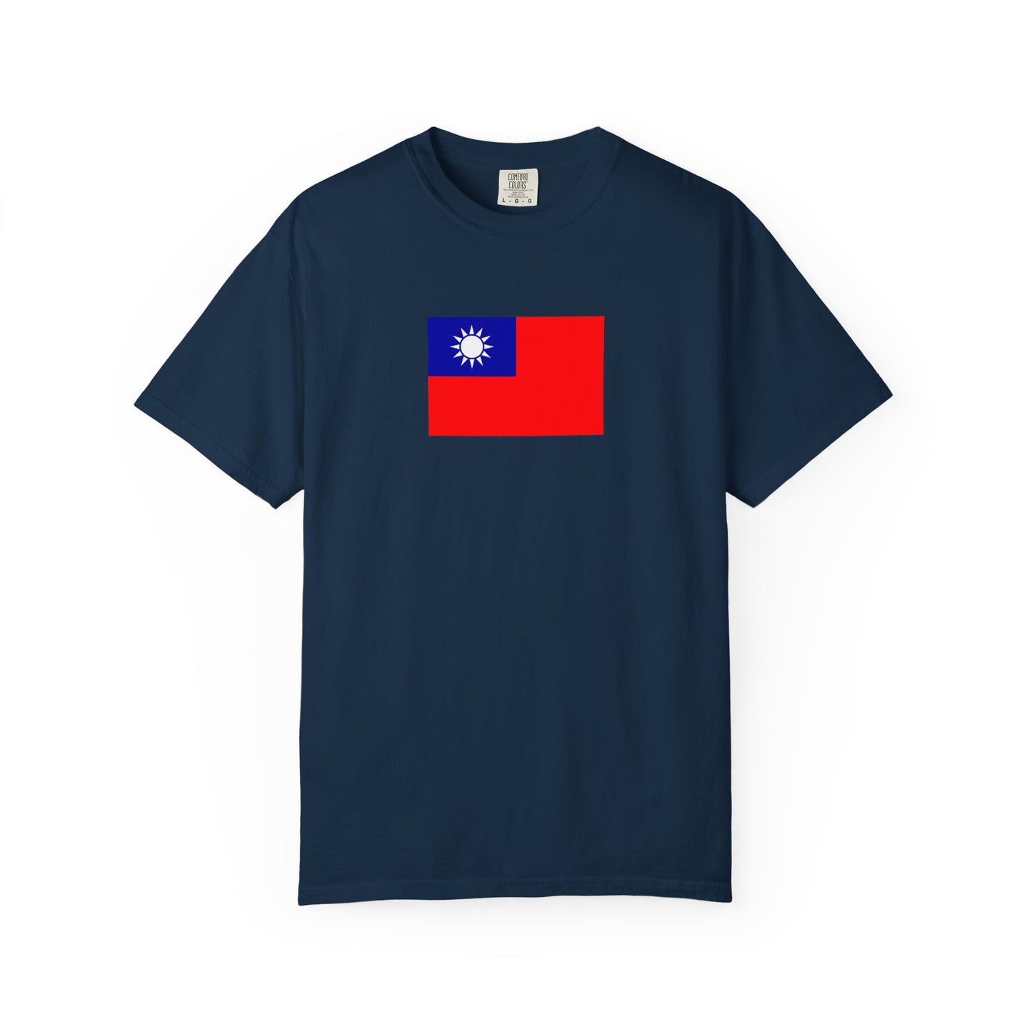 Taiwanese Flag, Unisex Garment-Dyed T-shirt, Taiwan Freedom Tee by TokyoBill