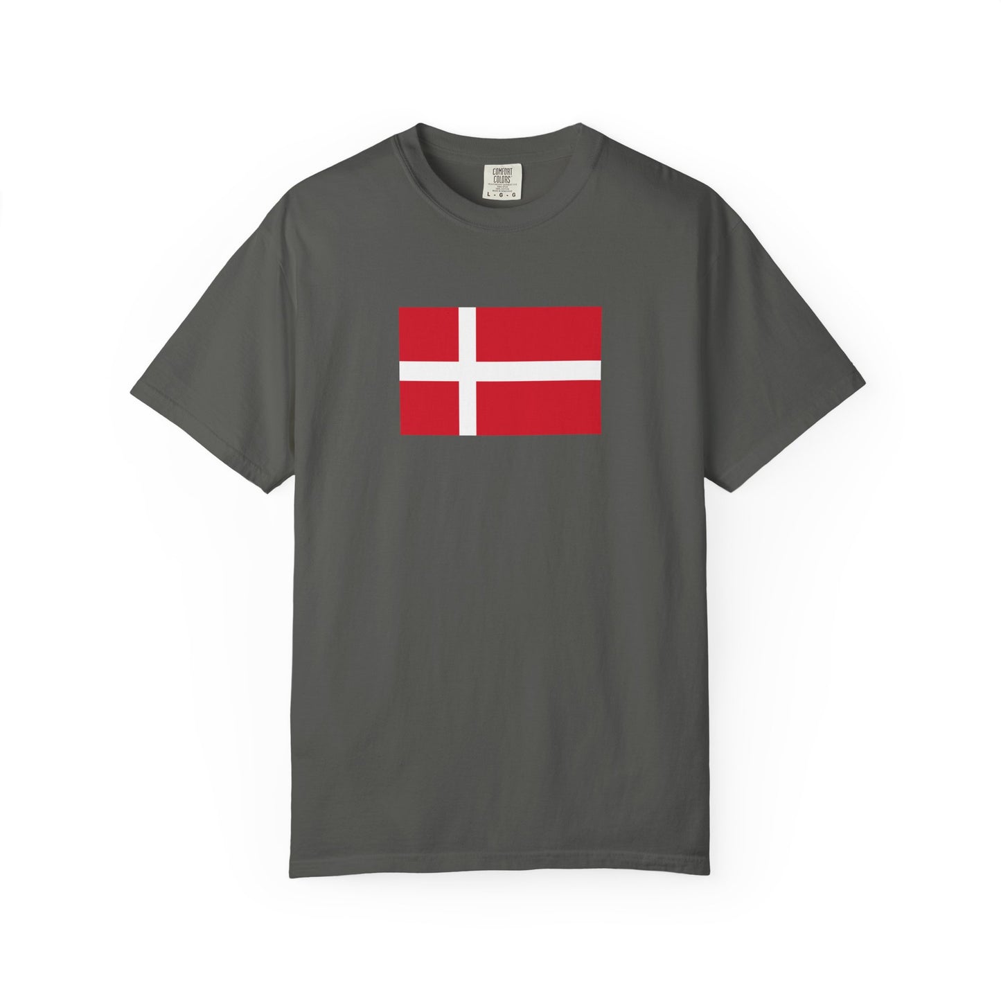 Denmark's Flag, Unisex Garment-Dyed T-shirt, Freedom Tee by TokyoBill